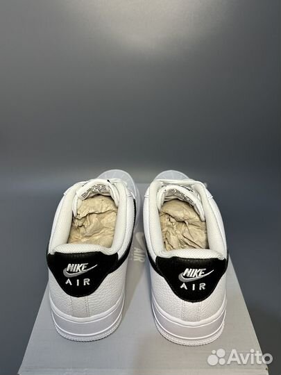 Кроссовки Nike Air Jordan 1 Low White/Black ориг