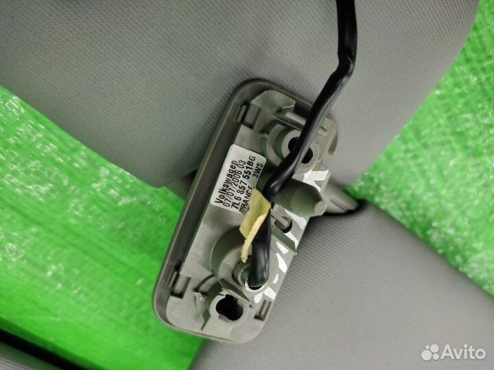 Козырьки двойные пара VW Touareg 02-10