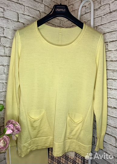 Шелковый Джемпер женский с кашемиром Италия