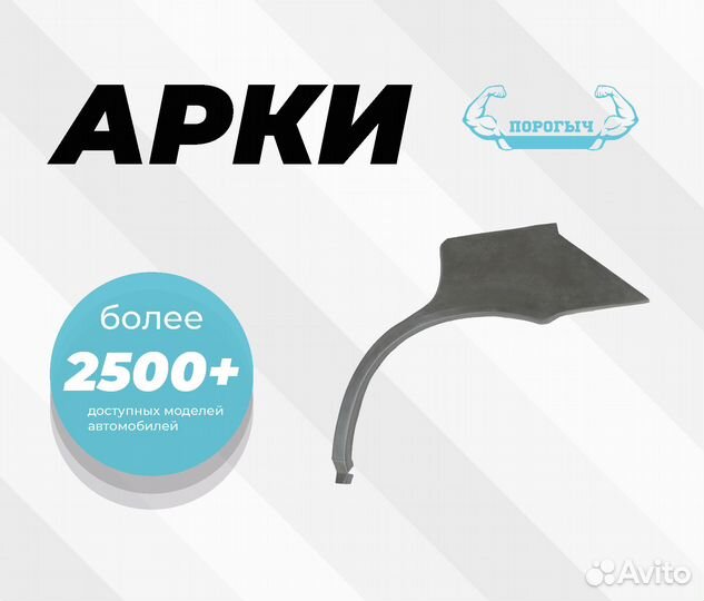 Арка Renault Megane 2 правая