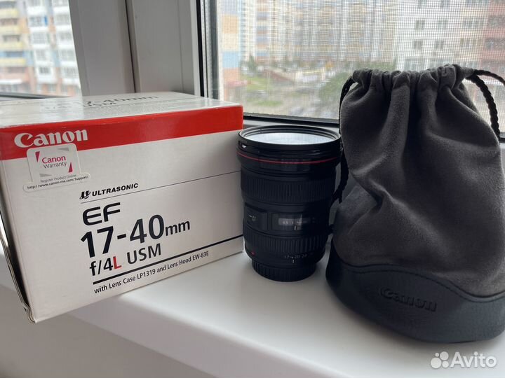 Canon ef 17-40/4 L USM