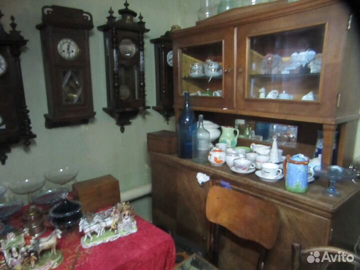 Антикварные часы 1900г