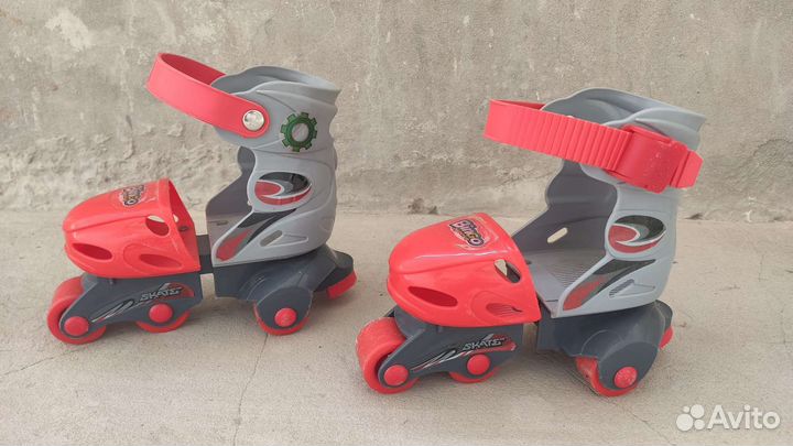 Роликовые коньки детские раздвижные