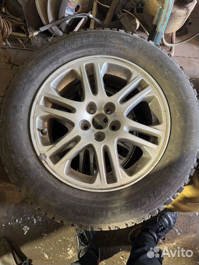 Колеса в сборе r16 зимние subaru 5х100