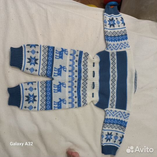 Комбинезон вязаный