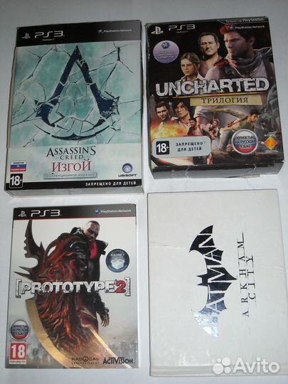 Игры в стилбуке,редкие специальные издания на ps3