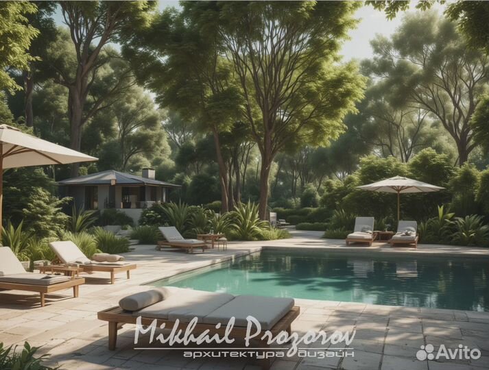 Ландшафтный дизайн. Визуализация и чертежи