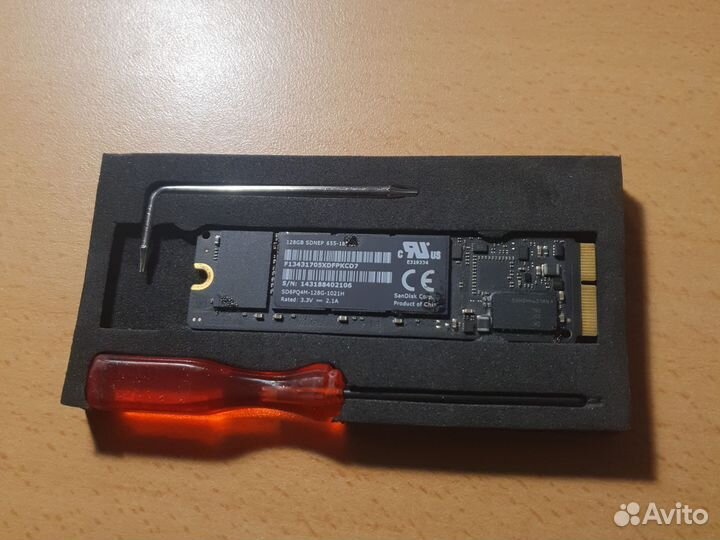 Ssd 128gb SanDisk macbook pro 2013-2017