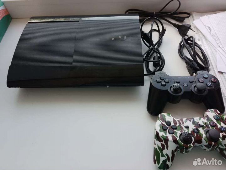 Sony ps3 вместе с дисками