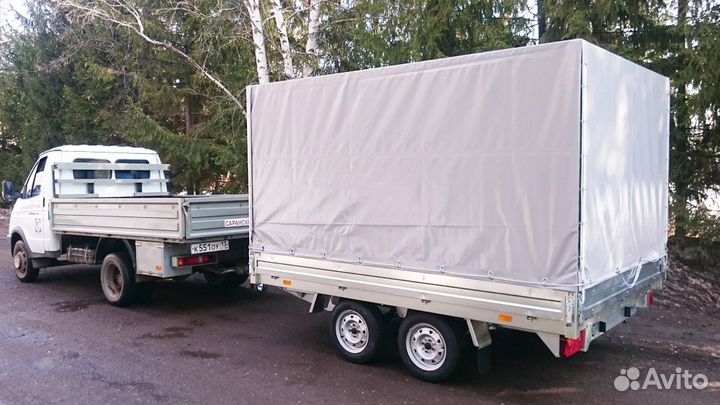 Прицеп двухосный сст-7132-20