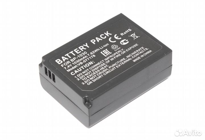 Аккумулятор для фотоаппарата Samsung NX200 BP-1030