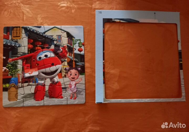 Пазлы Origami Суперкрылья 4 в 1