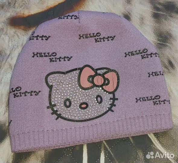 Комплект шапка, шарф на 5-8 лет