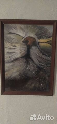 Картина маслом на холсте в раме