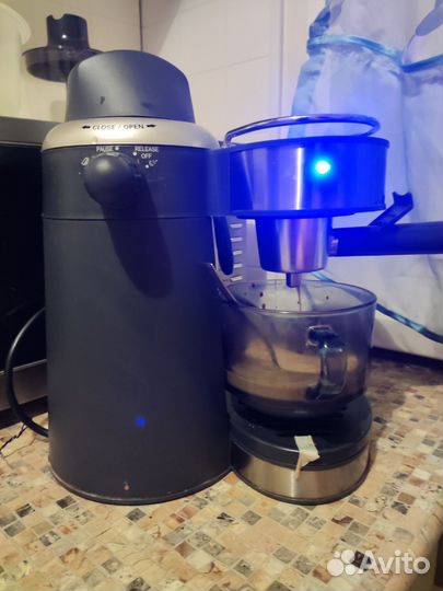 Кофеварка рожковая vitek