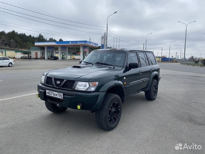 Nissan patrol y61 капот