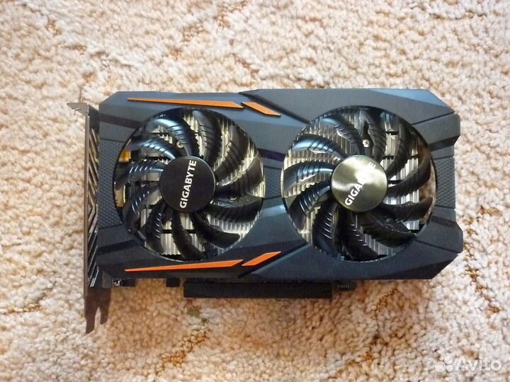 Видеокарта gigabyte GeForce GTX 1050 Ti OC 4GB