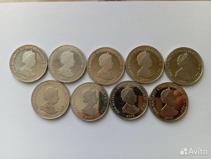 Кроновские монеты Гибралтара