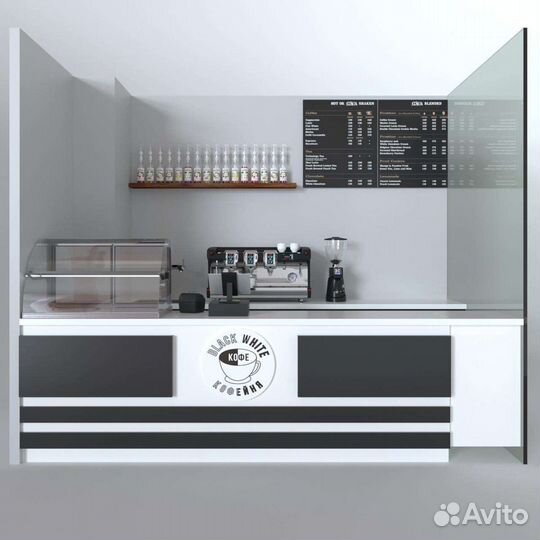 Барная стойка для Кафе, Торговые островки