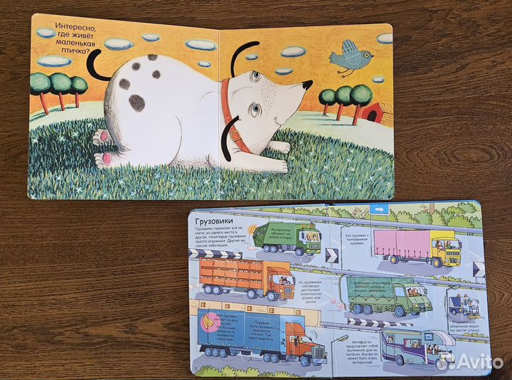 Книжки с окошками-Где живет птичка и другие