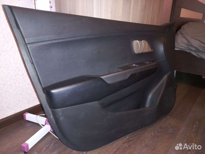 Дверные карты Kia rio 3 с блоками