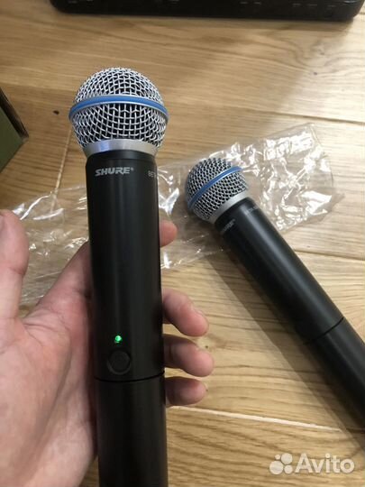 Радиомикрофон shure blx288/Beta58