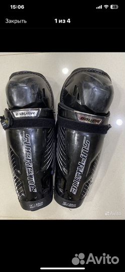 Щитки хоккейные