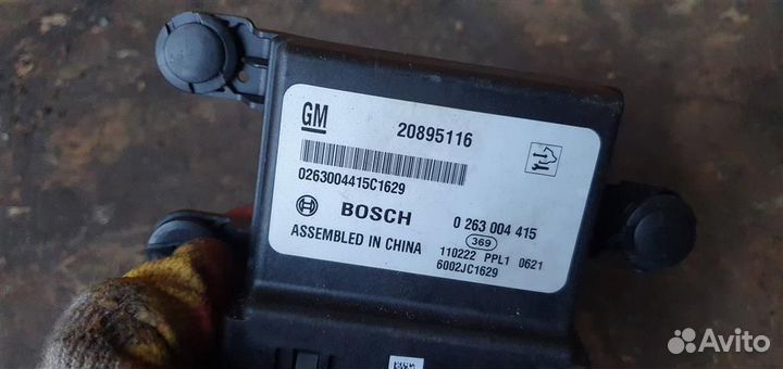 Блок управления парктрониками Chevrolet Orlando 2