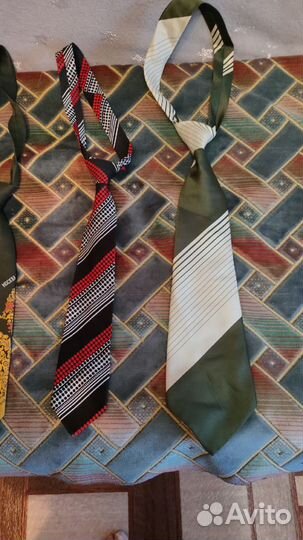 Винтажные галстуки времен СССР