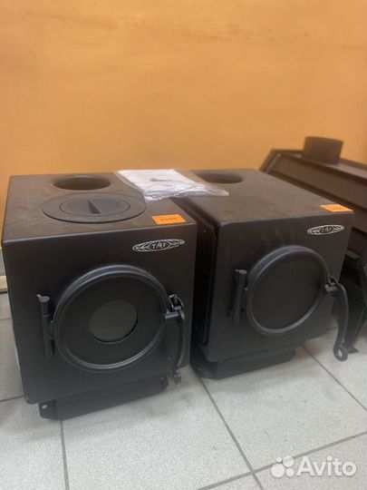 Золушка Отопительная печь с плитой