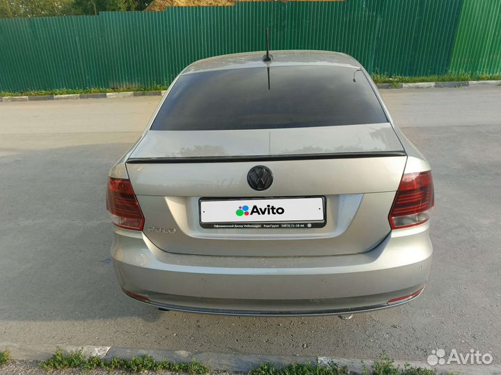 Volkswagen Polo 1.6 AT, 2019, 79 500 км