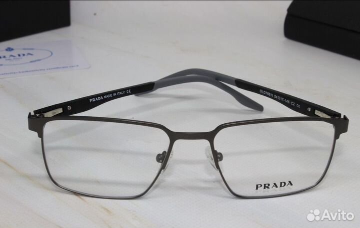 Очки Prada с диоптриями