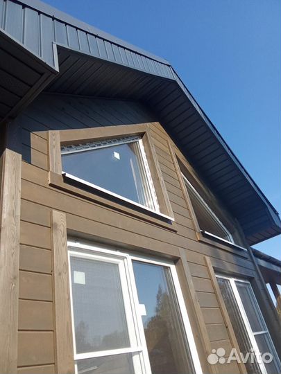 Каркасный дом 8х12 барнхаус под ключ