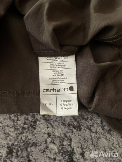 Новая футболка Carhartt оригинал