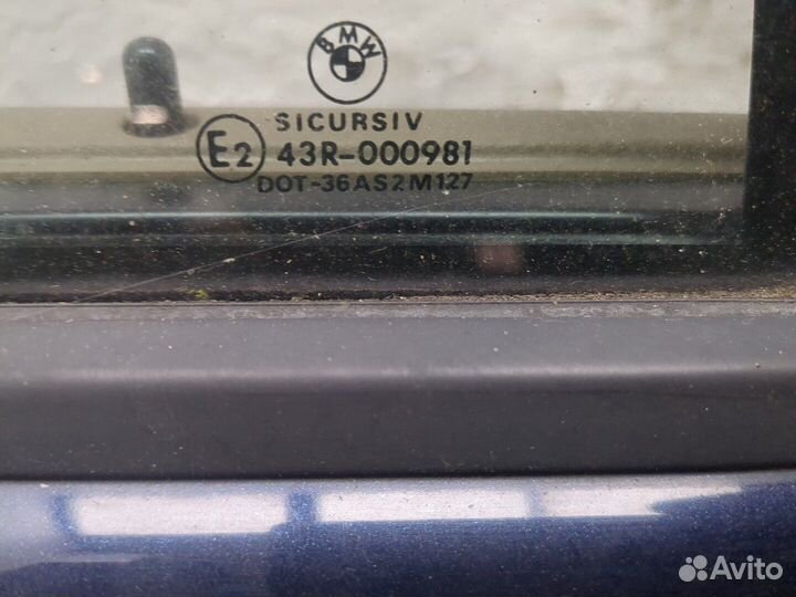 Дверь боковая правая задняя BMW 5 E39, 2001