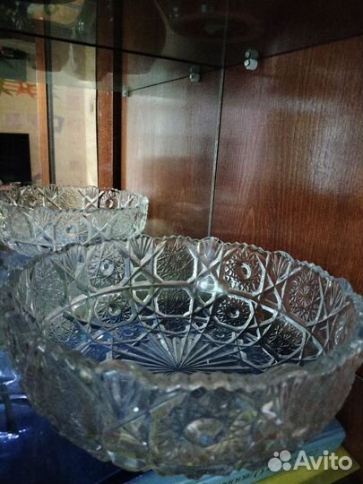 Хрустальная ваза