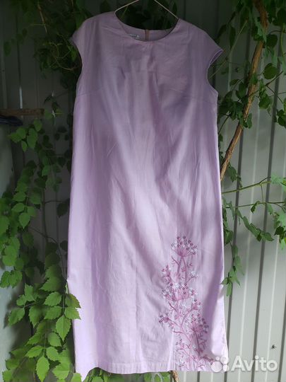 Платье льняное