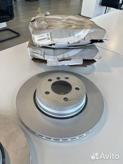 Тормозной диск BMW 7' E65/66 вентилируемый зд (345