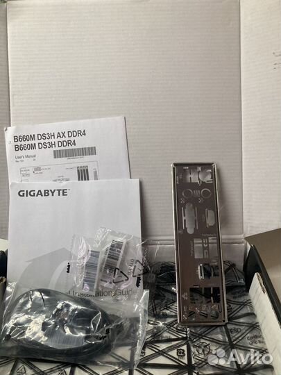 Материнская плата gigabyte b660m ds3h ddr4