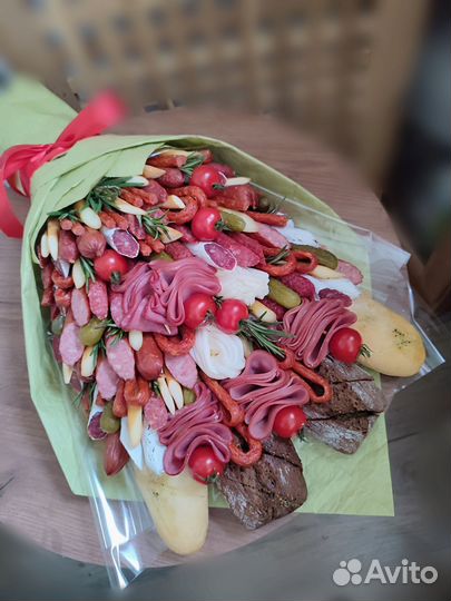 Съедобные букеты Колбасные Мужские 2