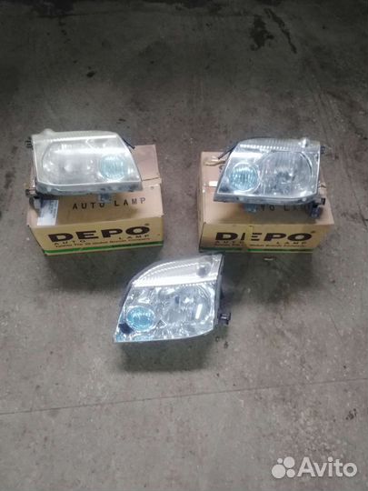 Фары на nissan x trail т30