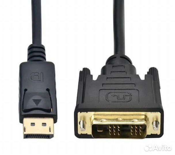 Кабель displayport - DVI 1.8 метра