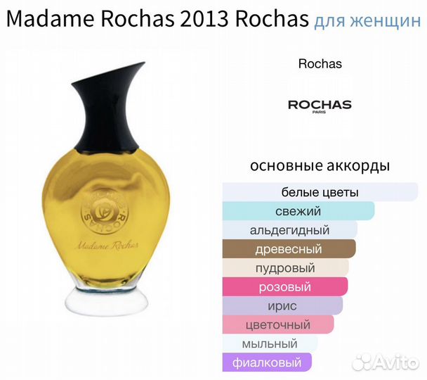 Madame Rochas 2013 Rochas 10 мл