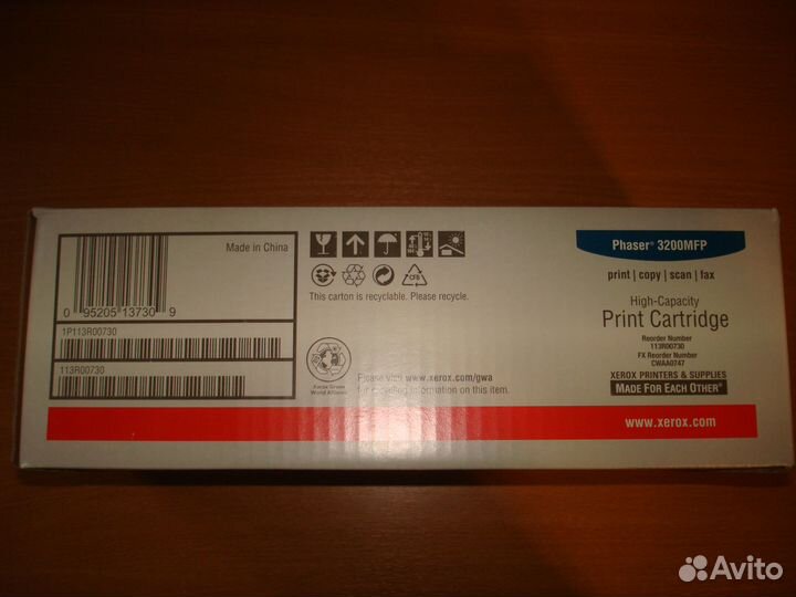 Картридж для мфу Xerox Phaser 3200 MFP