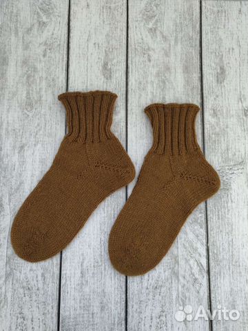 Носки шерстяные вязаные 37-38