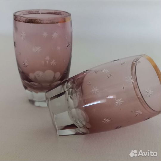 Посуда, цветное стекло