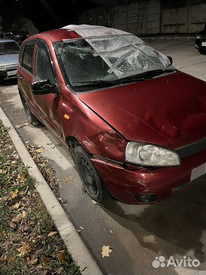 LADA Kalina 1.6 МТ, 2012, битый, 210 000 км