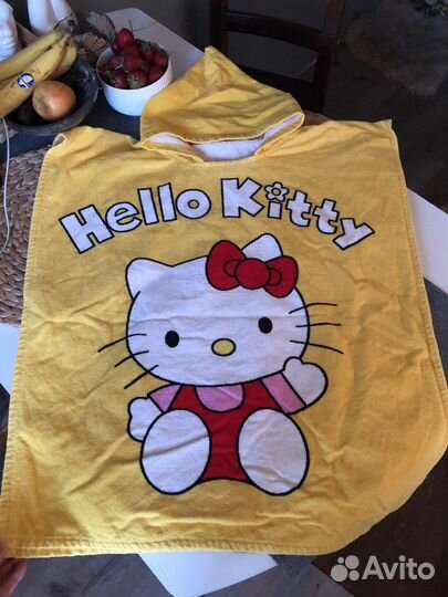 Полотенце пончо детское турция