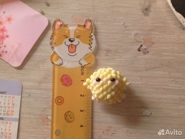 Мини амигуруми из бисера