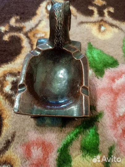 Пепельница СССР и кружка со Сталиным